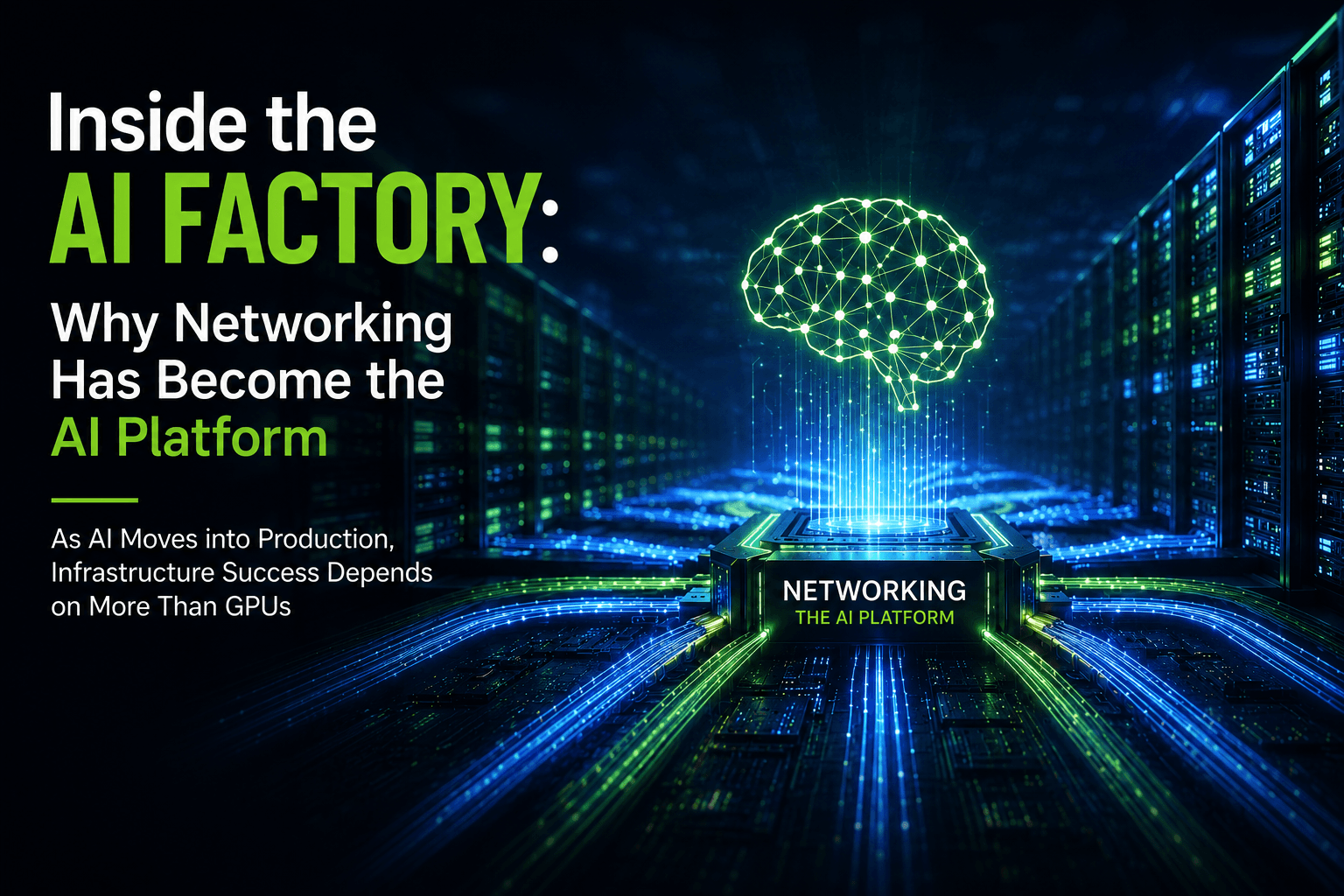 Inside the AI Factory: Why Networking Has Become the AI Platform