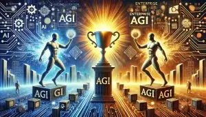 Foundation Model players will battle with private enterprises for AGI