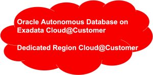 Oracle Cloud@Customer Image