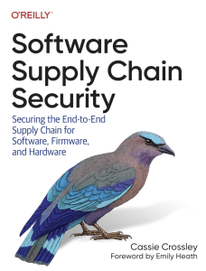 Software Supply Chain Security by Cassie Crossley