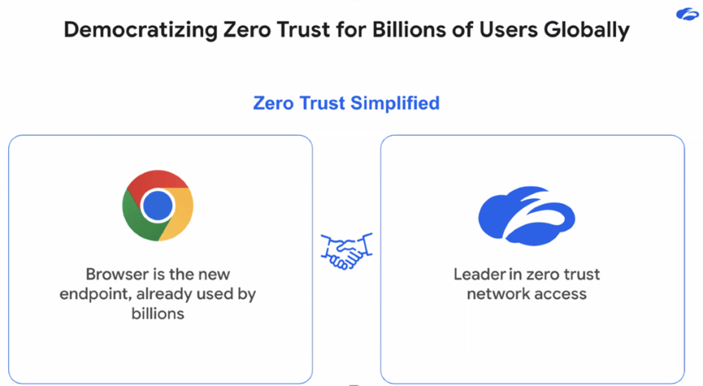 Zscaler Google alliance announced at Zscaler Zenith Live