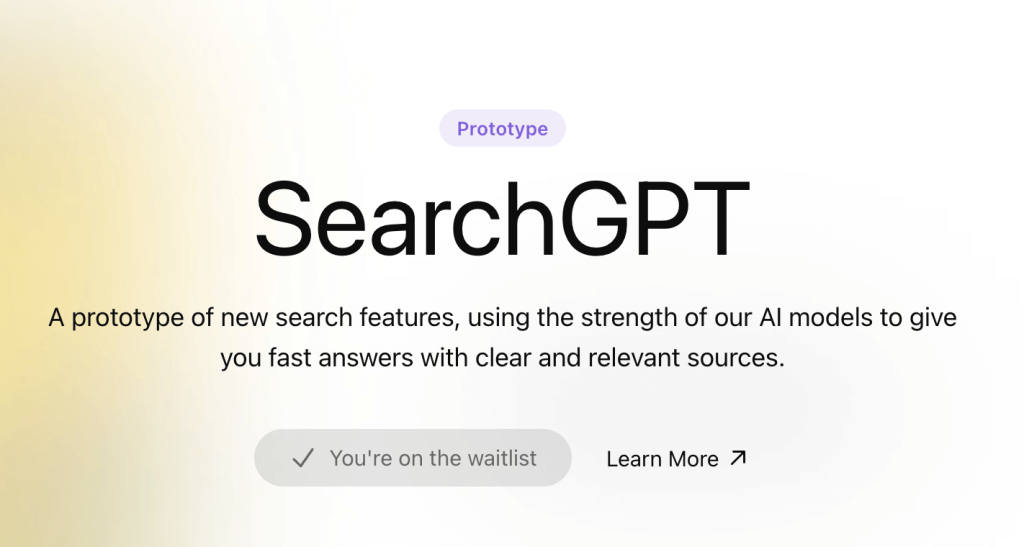 SearchGPT launches